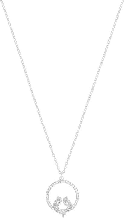 Immagine prodotto Amor Halsschmuck für Damen, 925 Sterling Silber, Zirkonia synth. | Vogel (Argento 925)