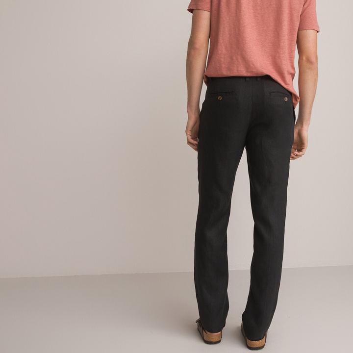 Actual product image La Redoute Collections Linen trousers (46)
