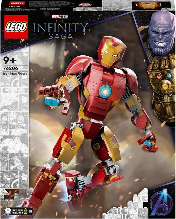 Immagine prodotto LEGO Figura di Iron Man (76206, LEGO Marvel)