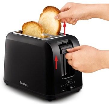 Produktbild Tefal TT1A18 Toaster 2 Scheibe(n), Edelstahl