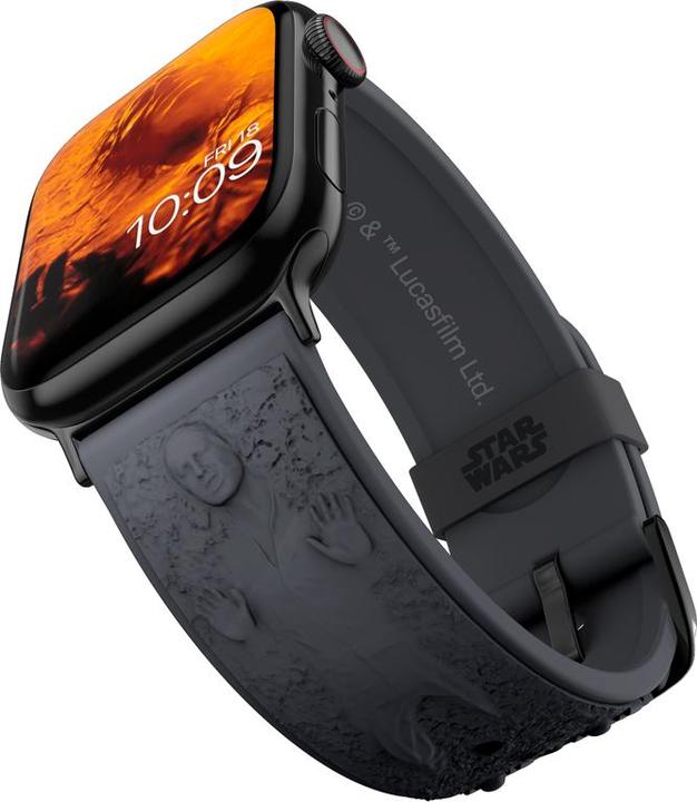 Produktbild Moby Fox Star Wars bracelet pour smartwatch 3D Han Solo Carbonite (Silikon)