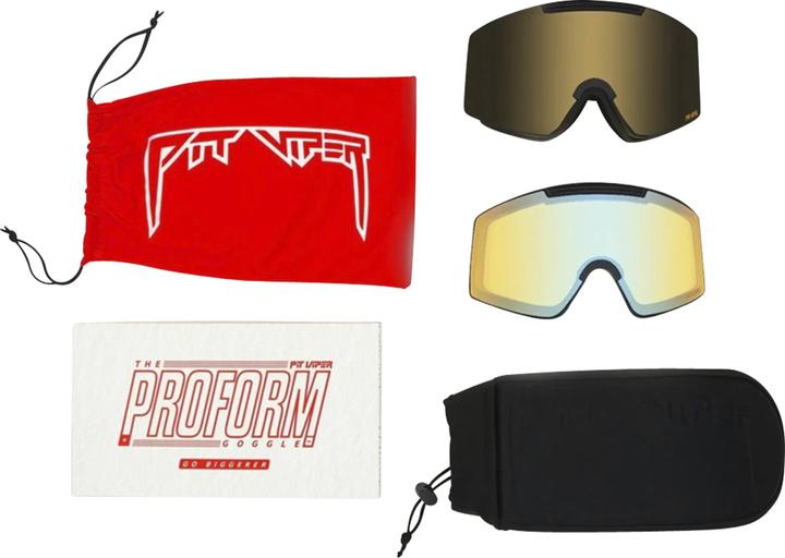 Actual product image Pit Viper The Proform Goggle The Actualbush