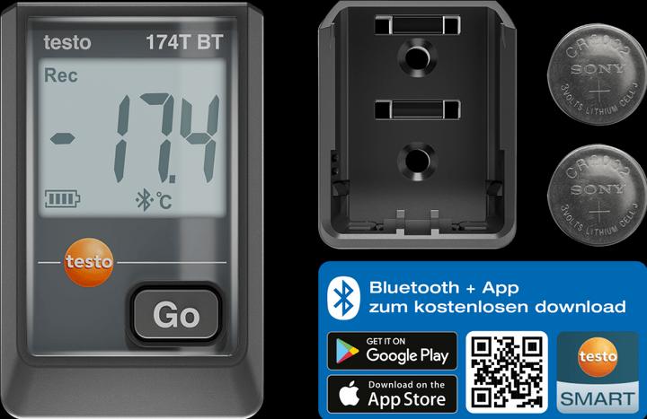 Actual product image Testo Mini data logger 174 T / Bluetooth®