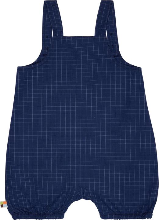 Produktbild loud + proud Kurze Latzhose aus feinem Karo (80)