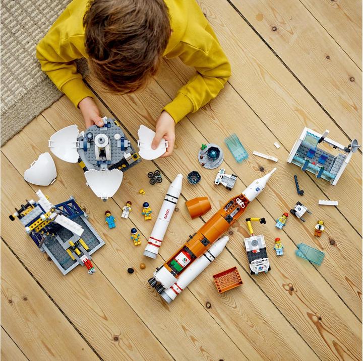 Productafbeelding LEGO Ruimtevaartcentrum (60351, LEGO Stad, LEGO Zeldzame Sets)