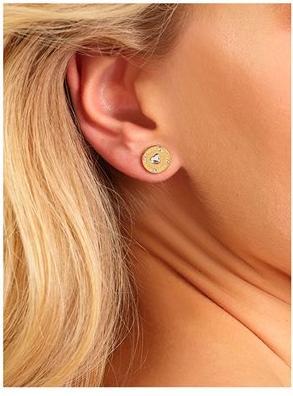 Produktbild Guess From With Love Ohrstecker (Edelstahl, Vergoldet, Mit Stein(en))