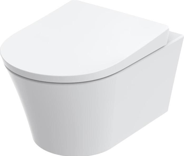 TOTO GP Wall-hung WC deep, rimless, for GP WC seat white