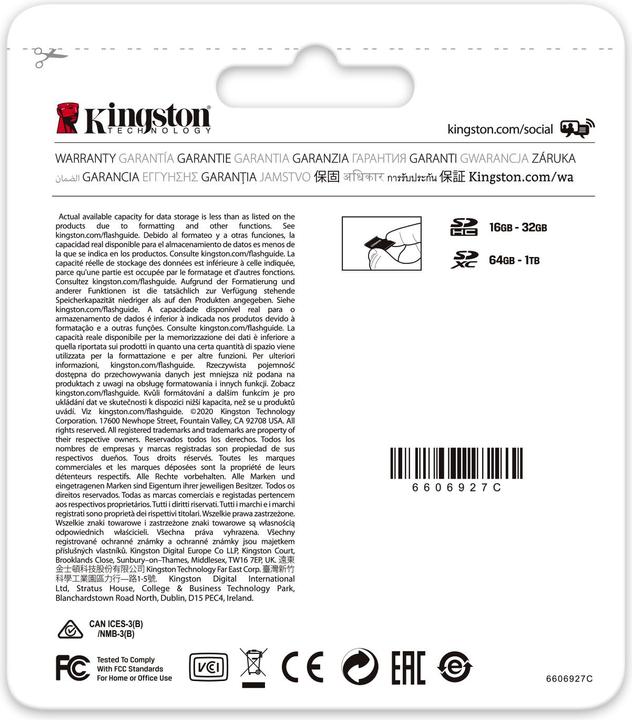 Produktbild Kingston Canvas Go Plus (1000 GB, microSDXC, U3, UHS-I)