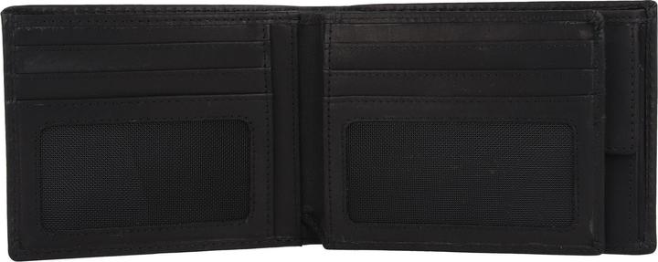 Image du produit Greenburry Pure Black Portefeuille Protection RFID Cuir 13 cm