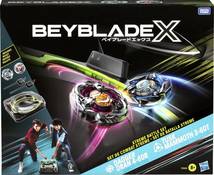 Actual product image Hasbro Beyblade X Xtreme Battle Set (German)