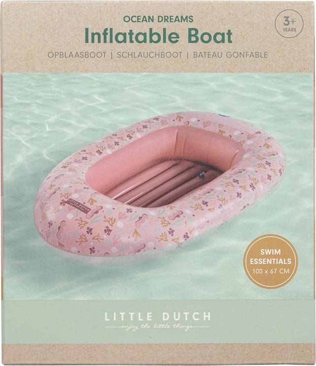 Produktbild Little Dutch Boot Ocean Dreams Pink 100 x 67 cm