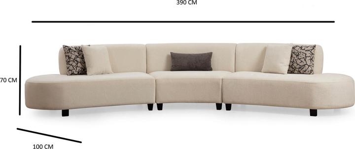 Immagine prodotto Atelier del Sofa Melany (Divano ad angolo)