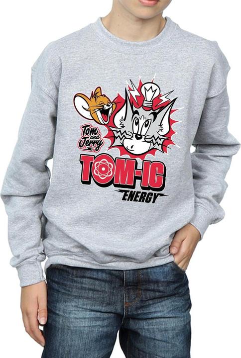 Actual product image Tom & Jerry Boys Tomic Energy Sweatshirt (140, 146)