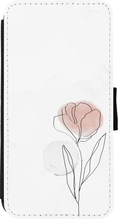 Produktbild PhoneLook Hülle Wallet schwarz Spring 23 minimalist flower (Apple iPhone 7)