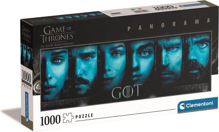 Produktbild Clementoni Game of Thrones: Faces (1000 Teile) (1000 Teile)