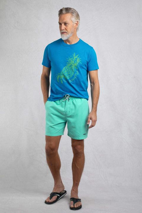 Actual product image Weird Fish Mens Banning Recycled Polyester Eco Friendly Swim Shorts (32)