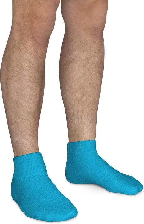 Produktbild Normani 2 Paar Kuschel-Socken Ringel Blau (2er Pack, 36 - 41)