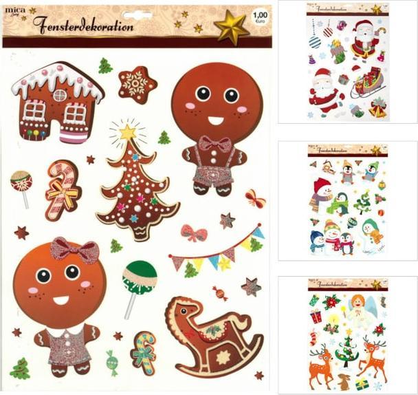 Produktbild MICA Living Fensterbild - Weihnachten - 1 Bogen