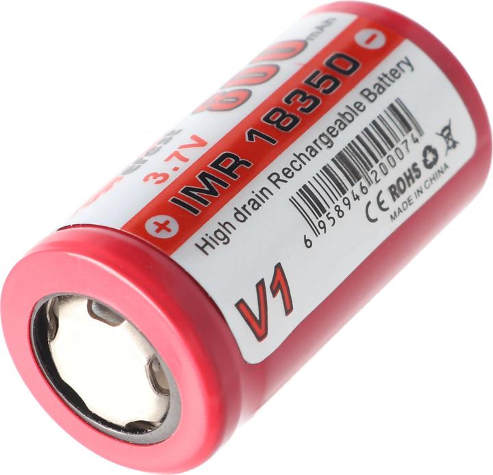 Immagine prodotto Efest IMR 18350 V1 (Pluspol flach) (1 pz., 18350, 800 mAh)