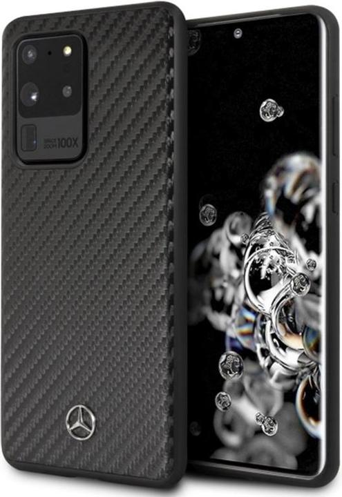 Produktbild Mercedes MEHCS69SRCFBK S20 Ultra G988 hard case black (Samsung Galaxy S20 Ultra)