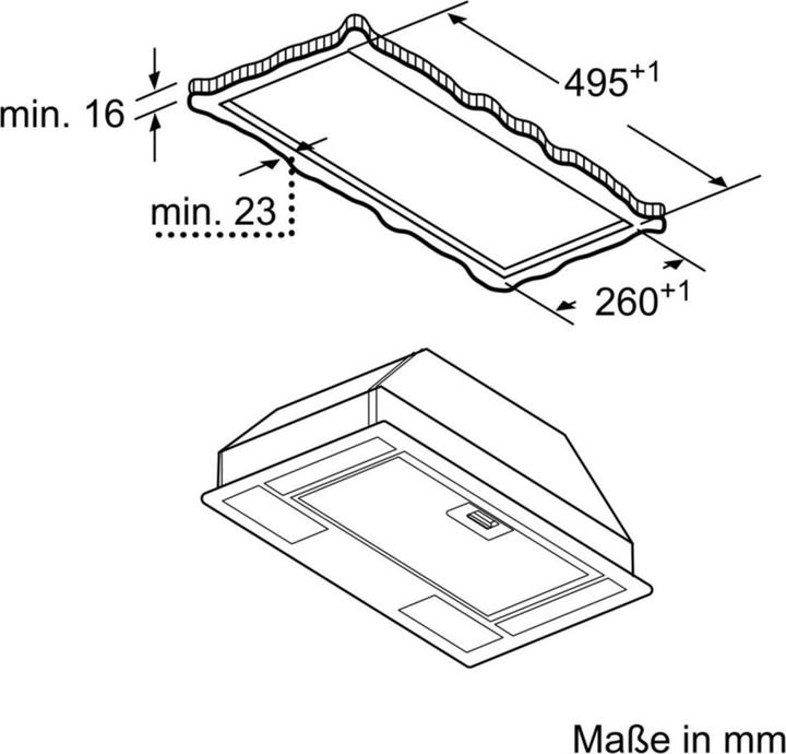 Actual product image Neff DNAA511C (Hut ventilator)