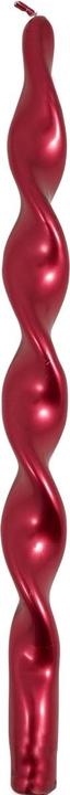 Immagine prodotto Greengate Candela attorcigliata rosso scuro grande 36cm 2pz. (1 pz.)