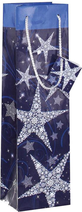 Image du produit Sigel 5 Sacs à bouteilles Shining Star motif 10,0 x 35,0 cm (Pochette, 1 x)