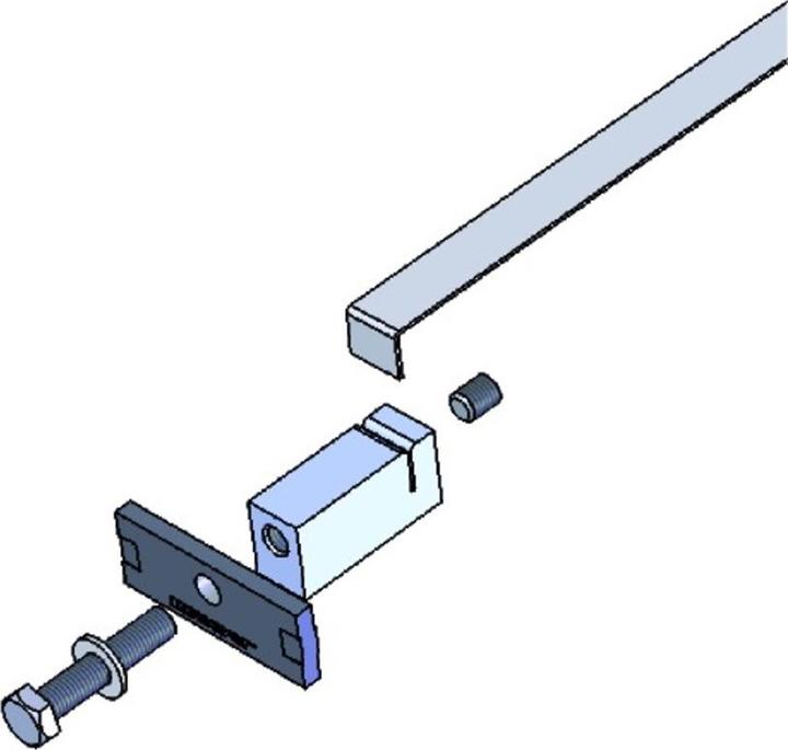 Immagine prodotto Meyer Morsetto piatto per piani di tavolo (1 pz.)