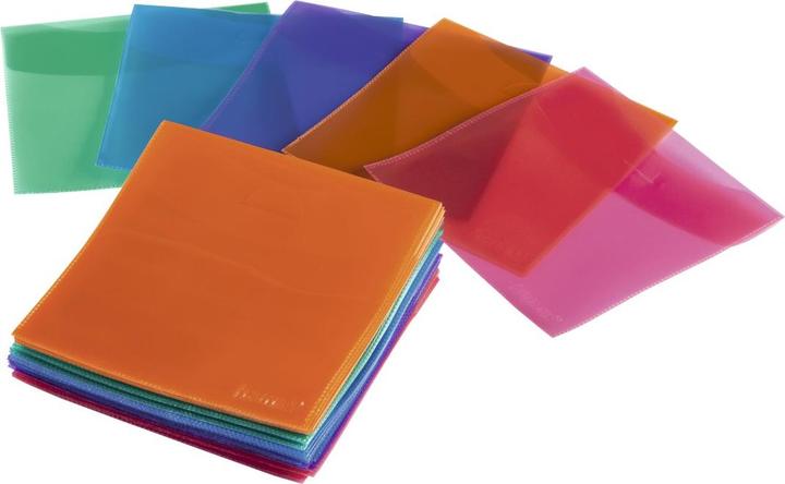 Produktbild Hama 1x50 CD-ROM/DVD-ROM Schutzhüllen farbig