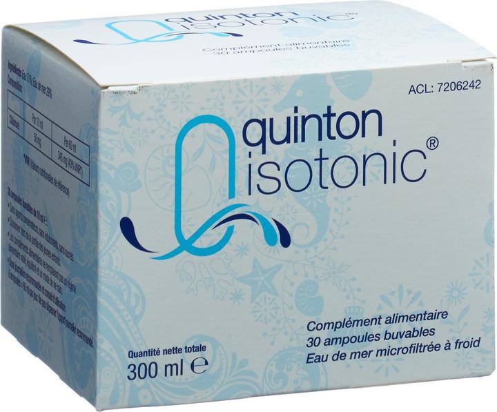 Quinton Isotonic 9g/l Trinkamp (30 Stück, Ampulle, 522 g)