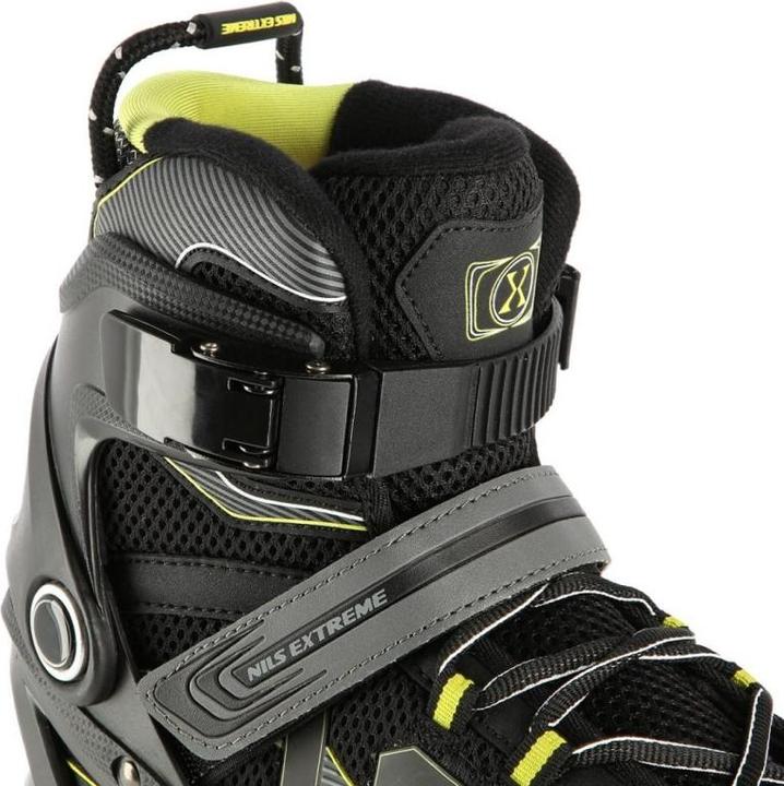 Actual product image Nils NA9157 Black-Yellow SIZE 43 INLINE SKATES (43)