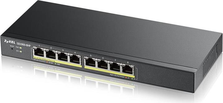 Zyxel Gs1900-8hp-Eu0102f (8 ports)