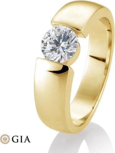 Produktbild Breuning Ring Spann 0,80-1,50 ct. (50, 585/14 K Gold)