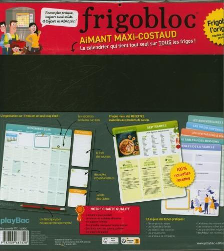 Actual product image Calendar for family organisation (No binding, French)