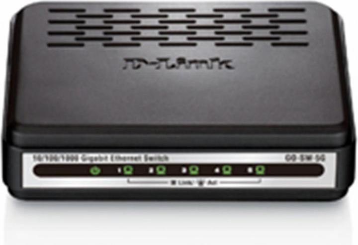 Actual product image D-Link GO-SW-5G/E (5 Ports)