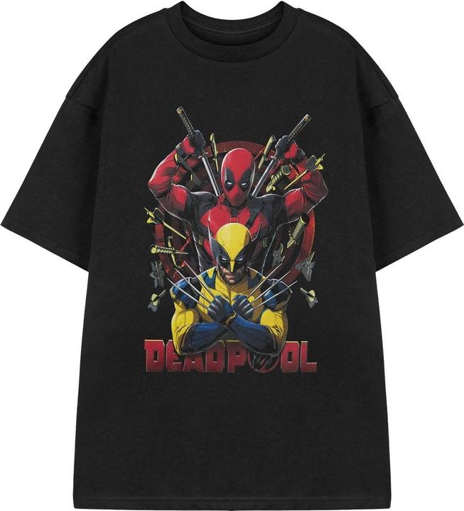 Produktbild Deadpool & Wolverine TShirt kurzärmlig (M)
