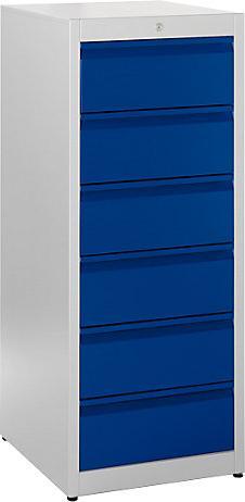 Actual product image Mauser Card index cabinet, handle strips (55.5 x 60 x 135 cm)
