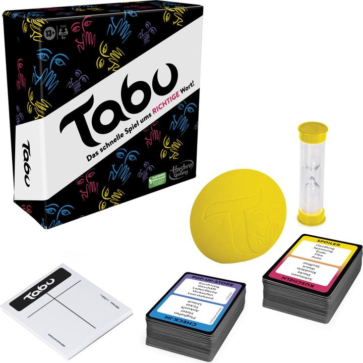 Actual product image Hasbro Gaming Taboo (German)