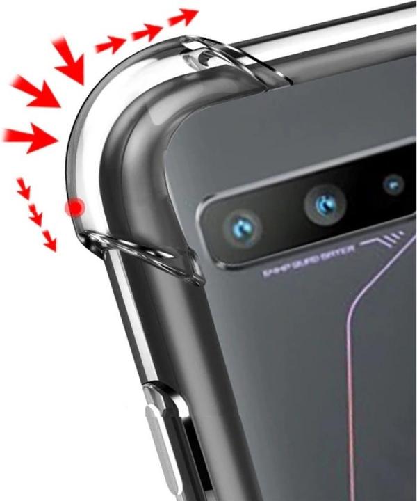 Image du produit Screenguard Housse Asus ROG Phone 3 Crystal Soft Airbag Bumper (Asus ROG Phone)