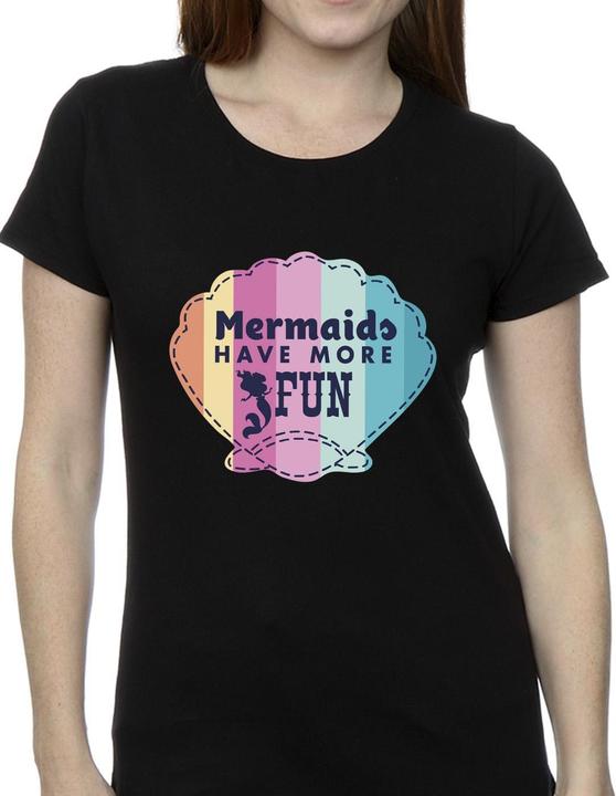 Actual product image Disney Womens/Ladies The Little Mermaid Fun Cotton T-Shirt (XL)