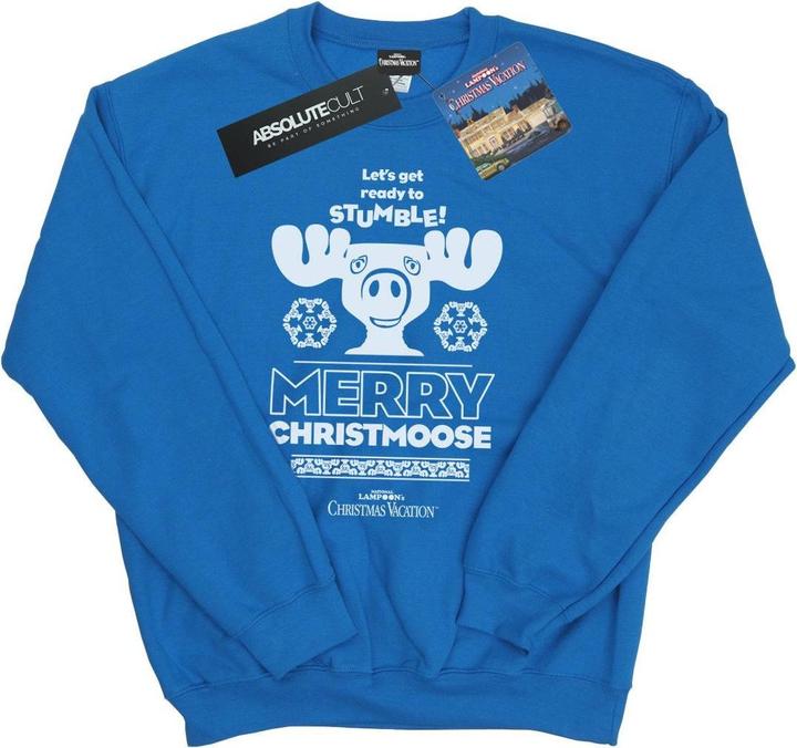 Immagine prodotto National Lampoon´s Vacation National Lampoon's Christmas Vacation Merry Christmoose Felpa Uomo (M)
