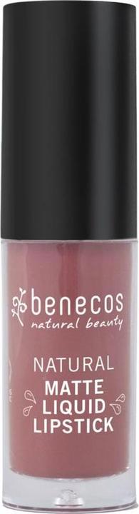 Actual product image Benecos Matte Liquid Lipsticks rosewood romance (Rose)