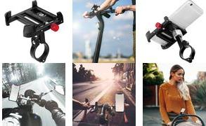 Actual product image LogiLink Smartphone bike mount, straight, for 3.57" smartphones