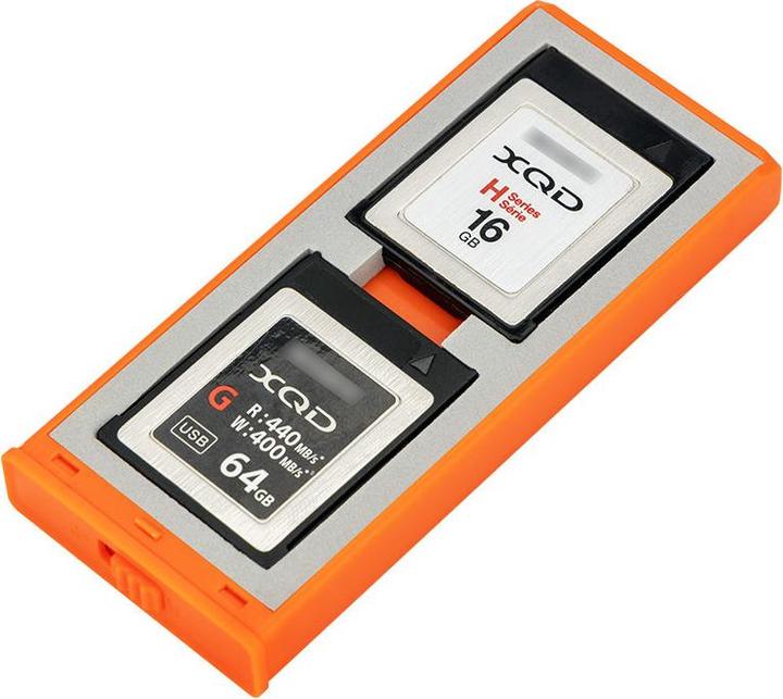Actual product image JJC MCK XQD4GO Memory Card Case