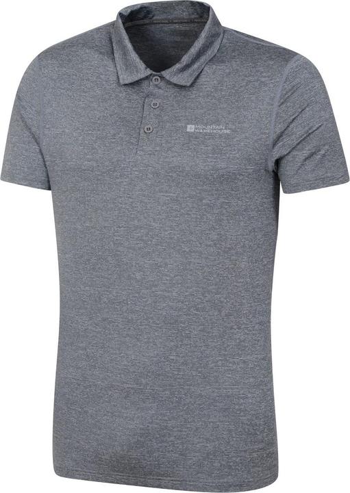 Actual product image Mountain Warehouse Mens Agra Stripe Polo Shirt (XXS)