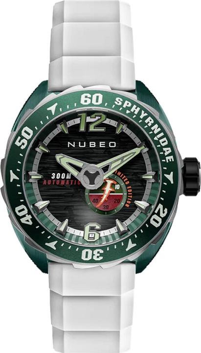 Actual product image Nubeo NB-6092-02 Sphyrnidae Limited (Diving watch)