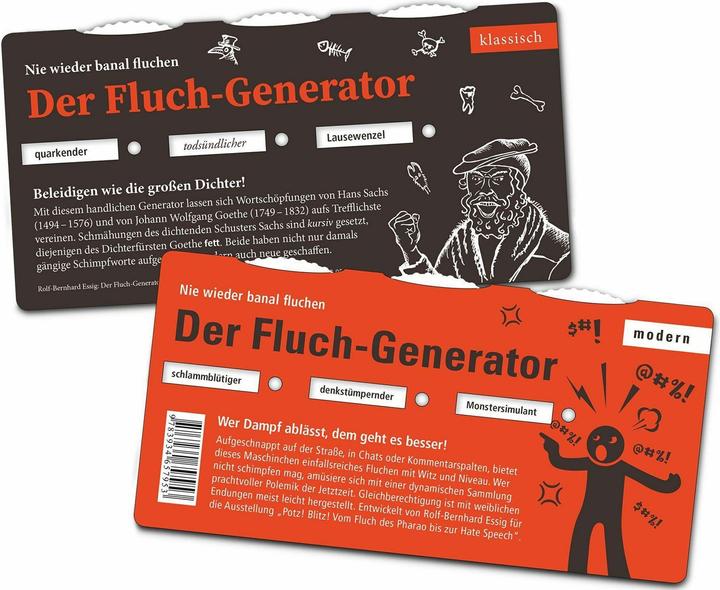 Der Fluch-Generator. Nie wieder banal fluchen (Deutsch)