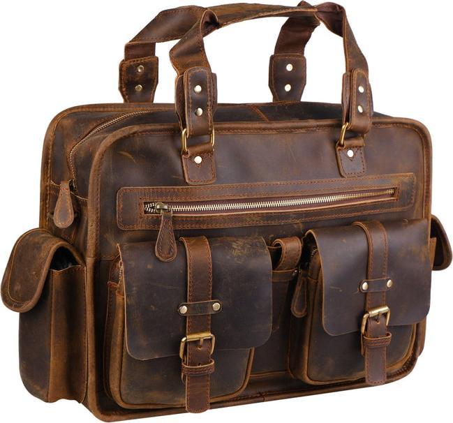 Produktbild Only-Bags.Store Dryden Buffalo Aktentasche, Walnuss