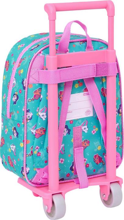Produktbild My Little Pony Schulrucksack mit Rädern Magic Rosa türkis 22 x 27 x 10 cm
