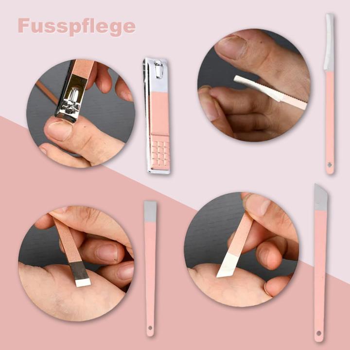 Actual product image Hermex Manicure Set Pedicure Nail Scissors Nail Care Clippers Blackheads